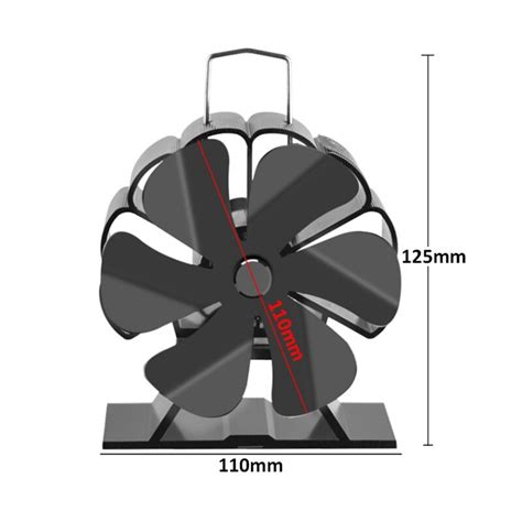 Klinge Herde Kamin Fan Heatpowered Protokoll Hol Grandado