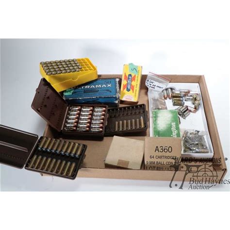 Selection Of Handgun Ammo Including Two 64 Count Boxes Of 9mm Ball One 50 Count Box Of 380 Auto Re