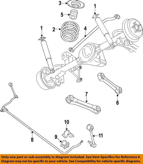 Exploring The Suspension Parts Diagram Of A 2005 Jeep Wrangler