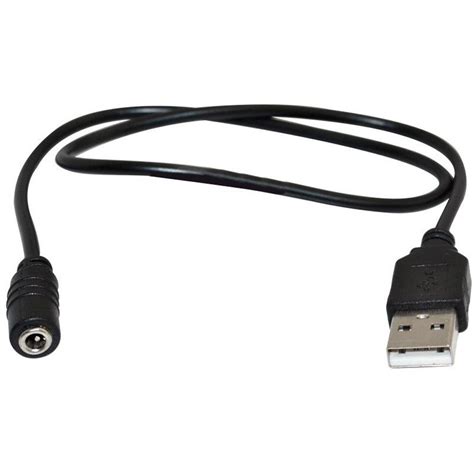 Buy 2pc Usb A Male Plug To Dc Power Jacks Female Barrel Cord Cable