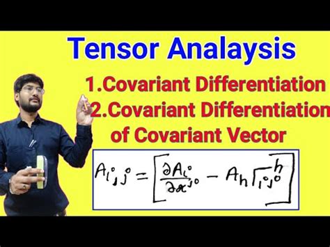 Covariant Derivative Of Covariant Vector Covariant Differentiation Of