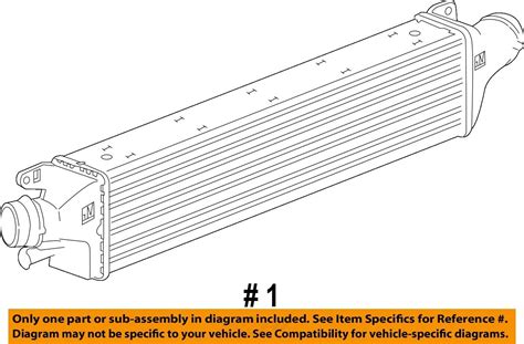 Chevrolet Gm Oem Trax Intercooler Ebay