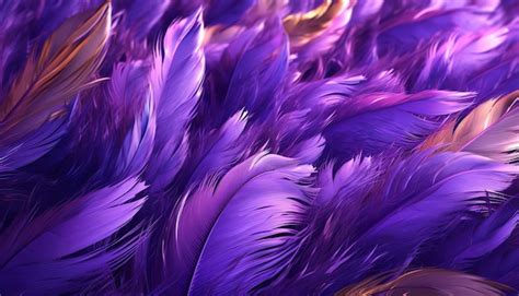 Fondos De Pantalla De Plumas Moradas Para Iphone Y Android Foto Premium