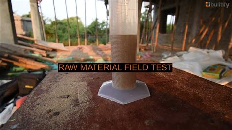 Silt Content Test For Fine Aggregate Sand Field Test Youtube