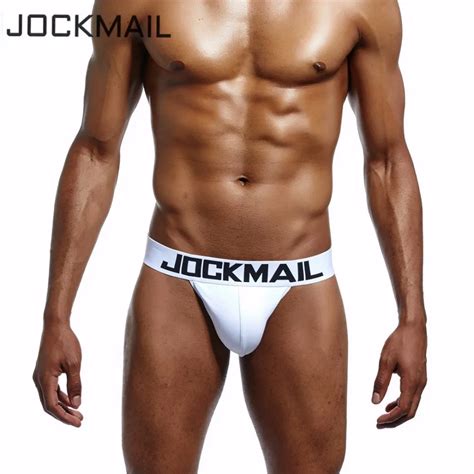 JOCKMAIL Ropa interior de algodón para hombre bikini clásico básico