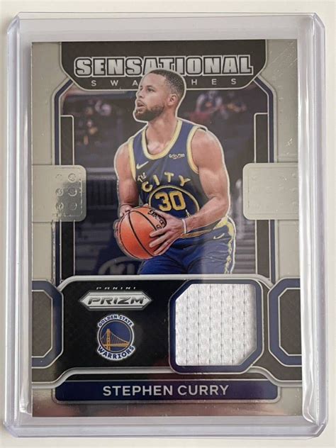 Letaostephen Curry Panini Prizm Sensational Swatches