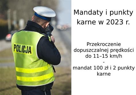 Nowy taryfikator mandatów 2023 Głos Szczeciński