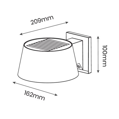 SOLARNA LED SVETILJKA SWL 28 6 25W 4000K IP54