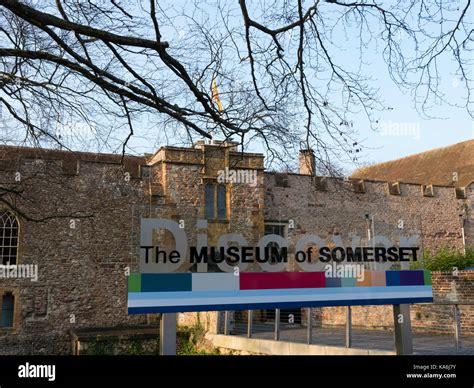 The Museum of Somerset, Taunton Castle, Taunton, Somerset, England, UK ...