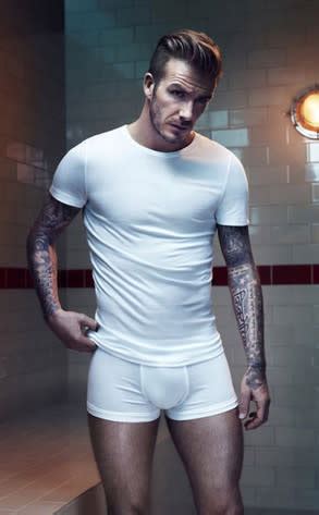 Nearly Nude David Beckham Photos Strike Again