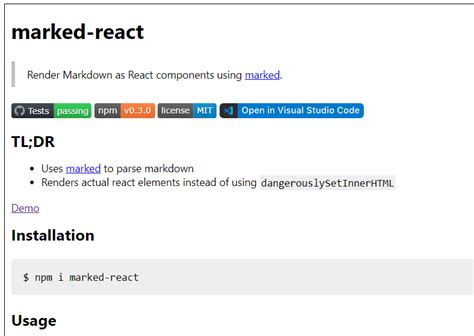 Render Markdown To React Components Markdown To React Components