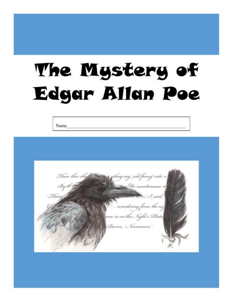 The Mystery of Edgar Allan Poe