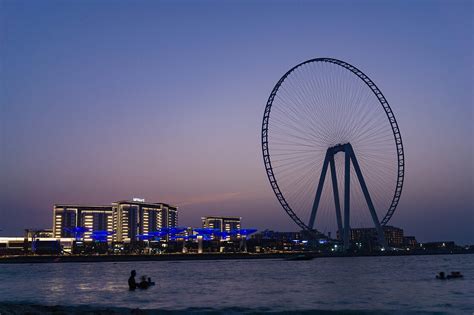 Night scene, the Eye of Dubai, Dubai, … – License image – 71340263 lookphotos