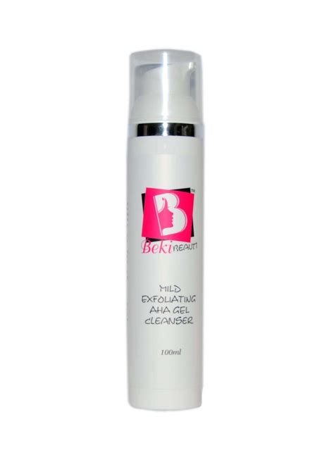 Mild Exfoliating AHA Gel Cleanser - Beki Beauti