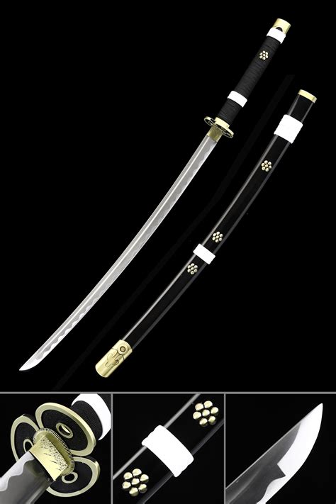 Zoro Enma Sword | One Piece Roronoa Zoro Enma Sword Yamato Black Anime Katana Cosplays Replica ...