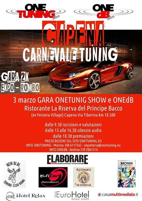 Raduni Club Motori Tuning Marzo Calendario Date Elaborare