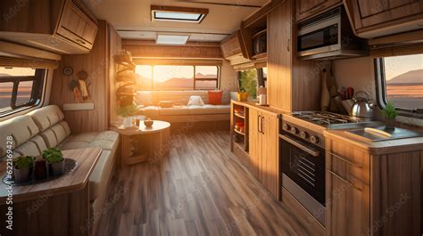 interior of a mobile home Motorhome inside the interior of a small rv ...