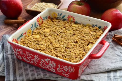 Amish Style Apple Cinnamon Baked Oatmeal Home In The Finger Lakes