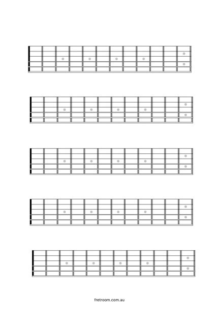 Guitar Neck Diagram