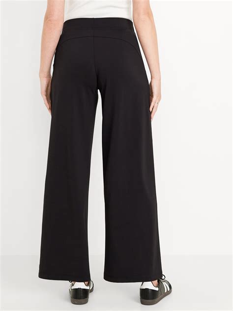 High Waisted PowerSoft Trouser Pants Old Navy