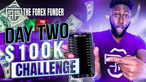 The Forex Funder K Challenge Day Two Youtube