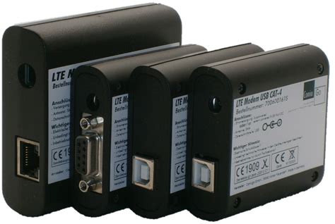 LTE GSM Industrie-Modems (4G, CAT 4, CAT 1, CAT M) - wireless netcontrol