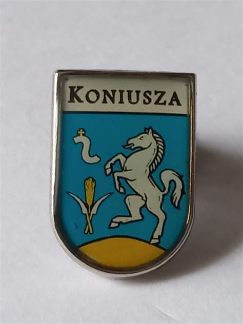 Herb Gmina Koniusza Przypinka Pin Odznaka Wpinka Siedlce Kup Teraz