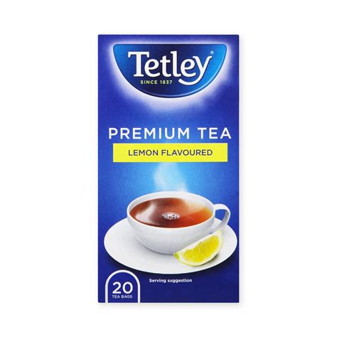 Tetley Lemon Flavoured Black Tea 20s Joekels Tea Shop