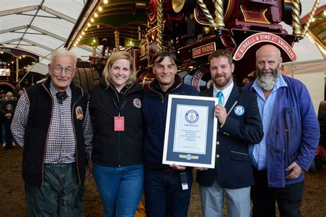 Great Dorset Steam Fair 50th Achieves The Guinness World Records™ Title