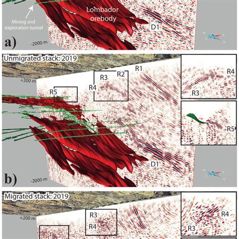 A Migrated And Time To Depth Converted Seismic Section Of The