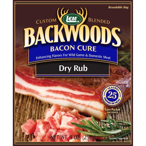 Backwoods® Bacon Cure Dry Rub Lem Products