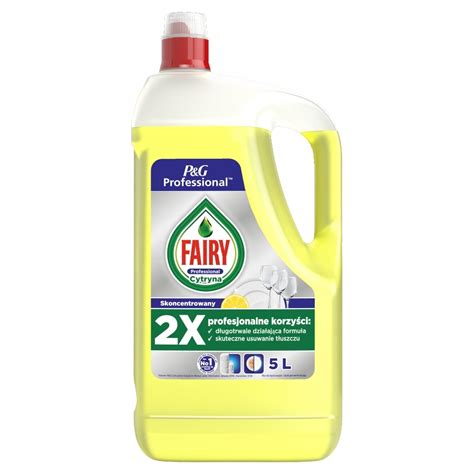 Fairy Professional Cytryna Płyn do mycia naczyń 5l 12612098458 Allegro pl