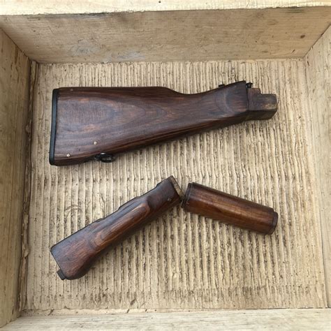 Russian Wood Akm Stock Set Excellent Moka S Raifus