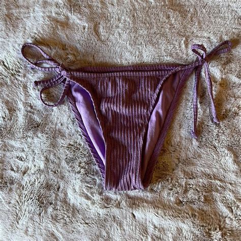 Xhilaration Women S Purple Bikini And Tankini Bottoms Depop