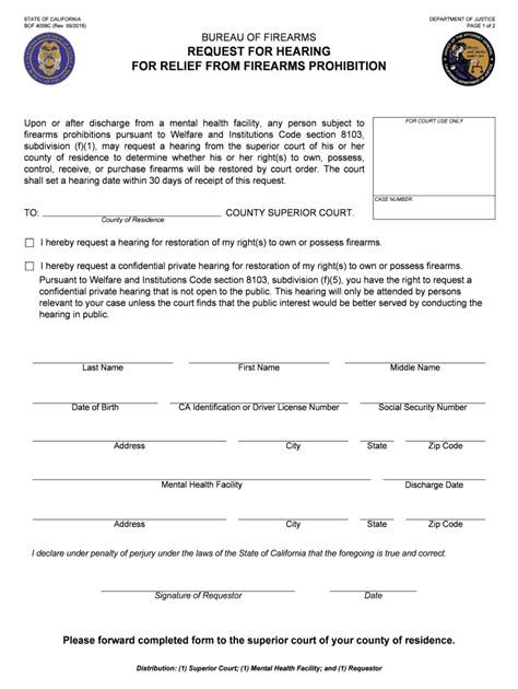 Doj Firearms Clearance Status Fill Out Sign Online Dochub