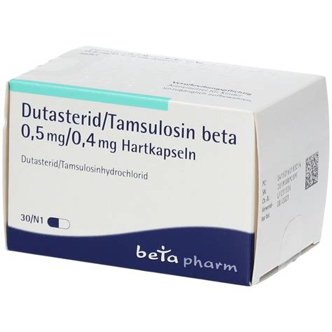 Dutasterid Tamsulosin Beta 0 5 Mg 0 4 Mg 30 St Mit Dem E Rezept Kaufen