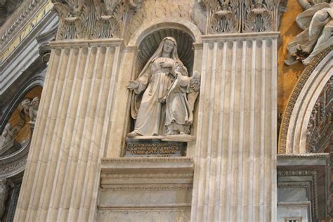 St Frances Of Rome Founder Statue