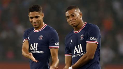 Achraf Hakimi And Kylian Mbappe Becoming The Best Of Friends At Paris