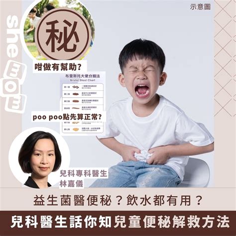 兒童便秘｜小朋友好耐冇便便肚仔痛點處理？兒科專科醫生林嘉儀 Shemom 新手媽媽陪伴bb成長的最佳導師