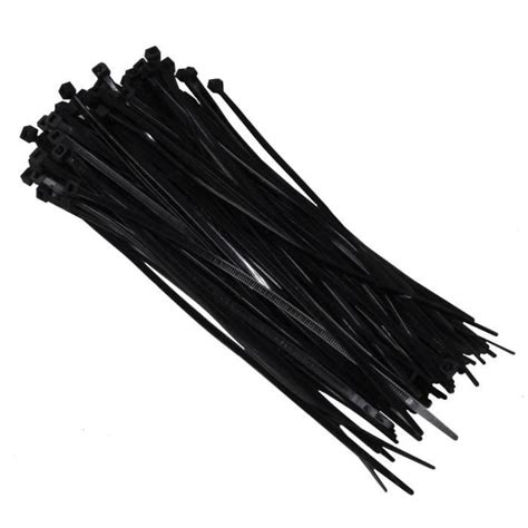 100 Serre Câble Colliers De Serrage En Nylon Noir Achat Vente Serrage Cdiscount