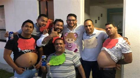 Facebook Viral Amigos Organizan Un Papi Shower Y Futuro Padre Queda