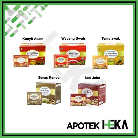 Jual Herbadrink Jamu Instan Kotak Isi Sachet Minuman Penghangat