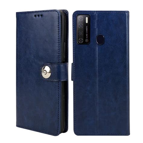 Fastship Cover Tecno Spark Power 2 Air Flip Cover Wallet Stylish Button Magnetic Closure Book