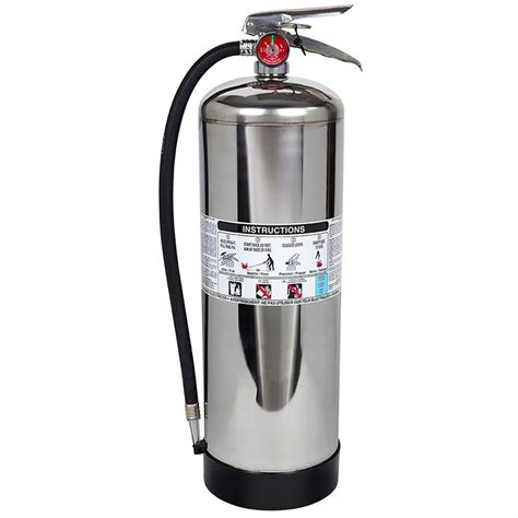 Portable Stainless Steel 6L Water Mist Foam Fire Extinguisher BOYO