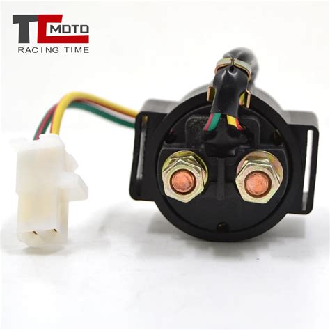 Tcmoto Rel De Arranque Solenoide Para Motocicleta Arranque Para