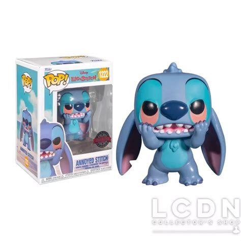 Lilo Stitch Pop Disney Annoyed Stitch Figurine Cm N