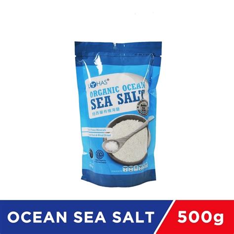 Lohas Organic Ocean Sea Salt 500g 有机海盐 Shopee Malaysia