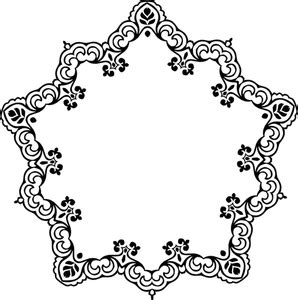 3790 free floral vine border clip art | Public domain vectors