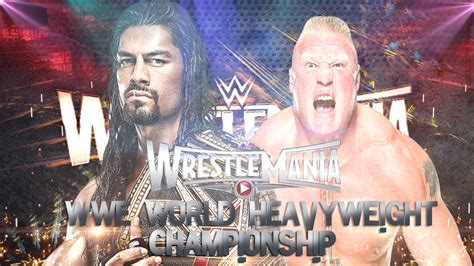 Wrestlemania 31 Custom Match Card By Abrahandoctor06 On Deviantart