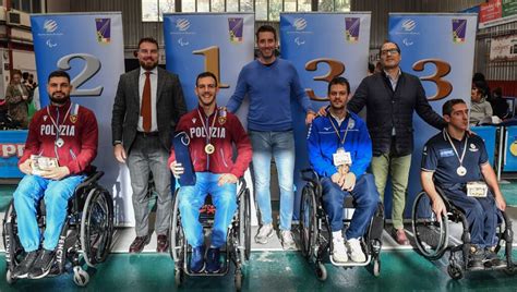 PRIMA PROVA NAZIONALE PARALIMPICA I RISULTATI DELLE PROVE DI SPADA A